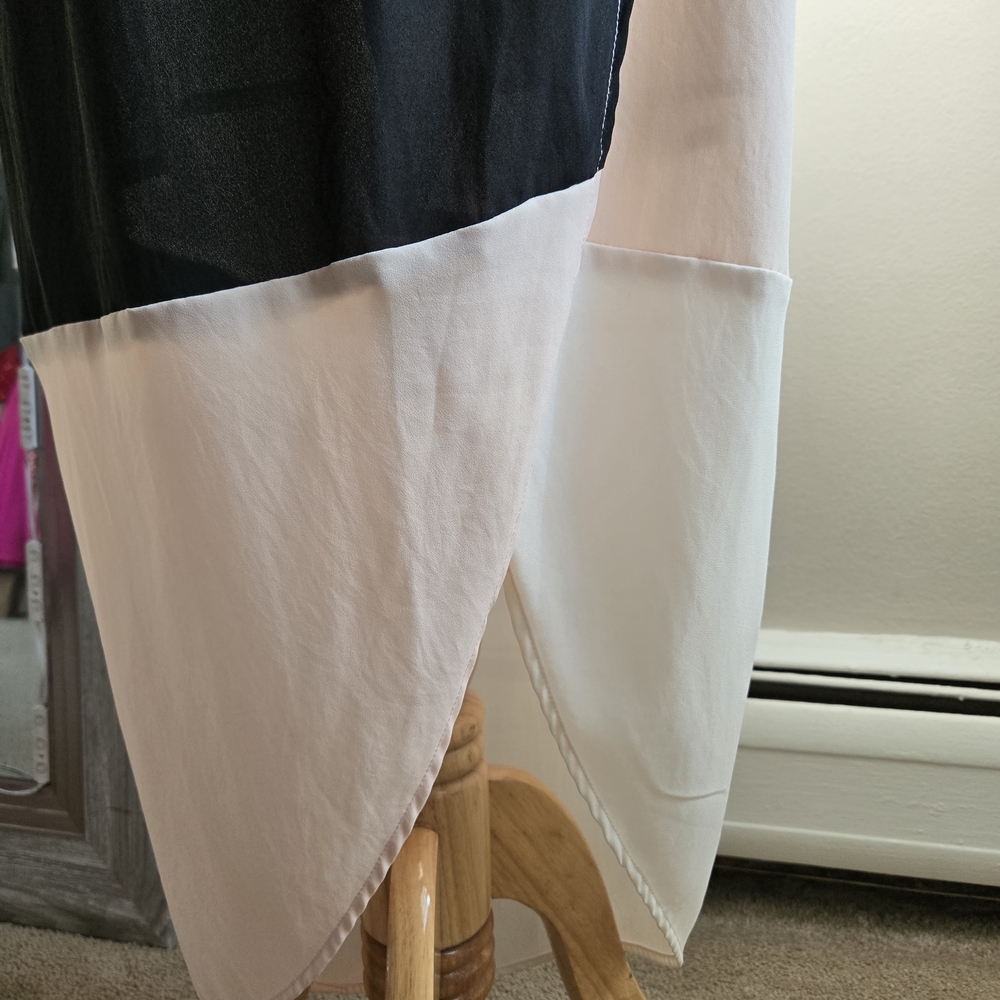 Akira Red Label Colorblock Dress Medium - Picture 6 of 13